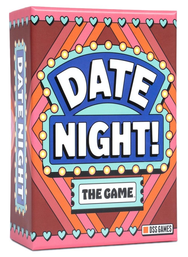 DSS Games Date Night! [The Game] | from The Makers of The Couples Game, Stay at Home Date Night Ideas, Win Reward Tickets, Fun Valentine's Day Gift for Couples, Him & Her, 2 Players - Image 1